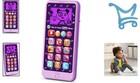 Emoji Phone Toddler Toy Purple Learning Numbers Counting Play