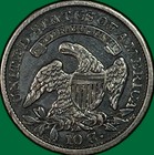 1832 Capped Bust Dime Almost Uncirculated Au Coin  37570