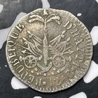 An 14  1817  Haiti 12 Centimes Lot mk370 Silver  Km 14