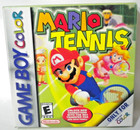 Mario Tennis Nintendo Gameboy Color Gbc Box Manual Only No Game  authentic 