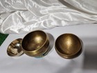 Vtg Tibetan Mantra Carved Healing Singing Bowl  3  Chakra Sound Meditation Bowl 