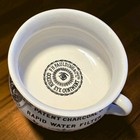 Vintage 1960s Portmeirion Pottery Chemist Prints Ceramic Chamber Pot Black White