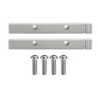 Vise Jaws Kit For Craftsman Many Older Usa Models 6 1 2  Reversable Gray Vises