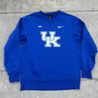 University Kentucky Wildcats Nike Fri-fit Pullover Crewneck Sweater Mens Large