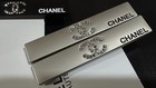 New Chanel Beauty Hair Clip Set  2 Pcs    New With Box - Black   Silver