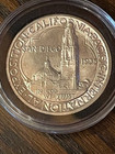 1935-s San Diego Silver Half Dollar Uncirculat Commemorative 50c