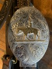 Harris Sterling Silver Browband Futurity Style Headstall Bridle With Ferrules