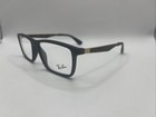 Ray Ban Rb7056 5644 Black Gold Eyeglasses Frame 55-17-145