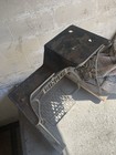 Vintage Industrial Cast Iron Singer Leather Treadle Sewing Machine Base Stand