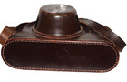Vintage Leica Leitz Brown Leather Ever Ready Camera Case For Leica Ii Iii
