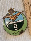 Wwii Vichy French 9th Algerian Rifle Aviation Regiment Type 1 48 Mm Badge L  k  