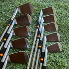 Macgregor Tourney Colokrom M75 2-sw Iron Set Copper Face Leather Grips