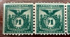 Philippines Documentary  Revenue Stamps  Strip Of Five  1 Peso  Mnh  Og