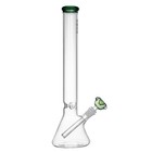 16in Heavy 6mm Thick Glass Bong Smoking Hookah Water Pipe 14mm Bowl Beaker