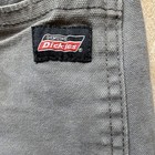 Dickies Men s Gray Canvas Workwear Pants 34w Size 32 Regular Fit Straight