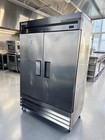 True T-49f-hc Reach-in Freezer  2 Solid Doors  2 Sections  49 Cu Ft