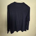 New Polo Ralph Lauren Crew Neck Long Sleeve Tee Navy Heather Mens Xxl