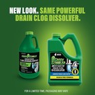 Green Gobbler Industrial Strength Drain Clog Remover   Cleaner Liquid Gel- 64oz 