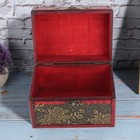  04  Treasure Chest Wooden Chest Storage Case Vintage Look Antique Design