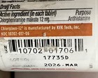 4-bottles Chlorphen-12 Chlorpheniramine Maleate Extended Release 12mg 60 Tablets