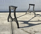 28    Dining Table desk Height Industrial Cast Iron Table Legs Base Los Angeles