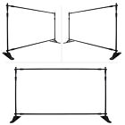 8x10 Ft Backdrop Banner Stand Heavy Duty Professional Telescopic Step And Repeat