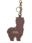 Chala Llama Whimsical Key Chain Coin Purse Bag Fob Charm