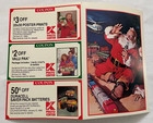 Coca Cola 1991 Santa Postcard W Detachable Kmart Photo Coupons Vintage Coke