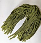 Wool Strips Rug Hooking Avocado  2221  18    Long  8 Blade Cut 50 Ct  Dorr Mill