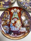 Franklin Mint Heirloom Collection Bill Bell Cats Lot Of 5 Collector Plates 8 