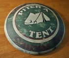 Pitch A Tent Sign Camping Log Cabin Lodge Home Summer Camp Rustic Home Decor New