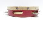 Vintage  Ludwig Professional 8  Tambourine With Calf Head