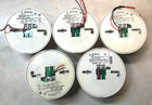 Lot Of 5 Simplex 4098-9714 Smoke Detector Head With 4098-9792 Base