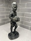 African Soapstone Sculpture  Drummer
