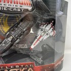 Battlestar Galactica Die Cast 3 Ship Set Titanium Comic Con New Box Damage