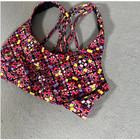 Victoria Sport Sports Bra Xs Crossback Strappy Wirefree Maximalist Cybercore