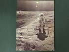 1972 Nasa Apollo 16 Astronaut Charles Duke Collecting Lunar Samples Photograph