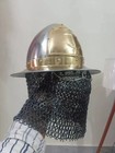 Medieval Norman Armor Knight Steel Helmet Medieval Byzantine Kettle Hat Helmet