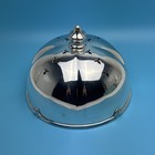Vintage Reed   Barton Silver Soldered Domed Food Cover Cloch Hotel Ware 0112-h