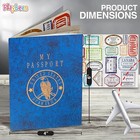 Passport Sticker Book For Boys And Girls - 12 Pack