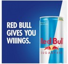 Red Bull Energy Drink  Sugar Free  8 4 Fl Oz  24 Pack 