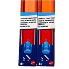 Hot Wheels 2 Pack 8  Total  Track Builder Unlimited Straight Track 4 Ft Per Pack
