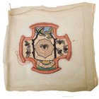 Rare Spider Design Mary Queen Of Scots Needlepoint Unfinished History Insect