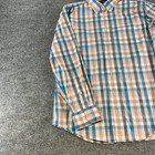Charles Tyrwhitt Slim Fit Large Long Sleeve Button Down Plaid Dress Shirt Mens L