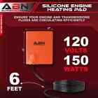 Abn Silicone Heating Pad 120v - 4 X 5 Inch Universal Engine Heater Car Oil Pan
