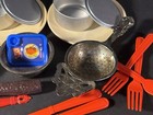 Vintage Mixed Lot Of Children   s Kitchen Dishes For Play Or Dollhouse