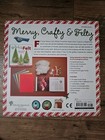 132-pg Book Kit To Make Christmas Holiday Felt Ornaments Decorations Stockings  
