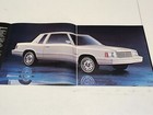 1981 Dodge Aries K Sales Brochure Catalog In Excellent Condition