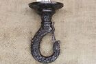 Old Ceiling Plant Hook Bird Cage Hanger Safety Clip Plaster Washer Vintage Iron