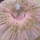 Ballet Dress For Girls Gold Professional Ballet Tutus Modern Dance Party Dress
